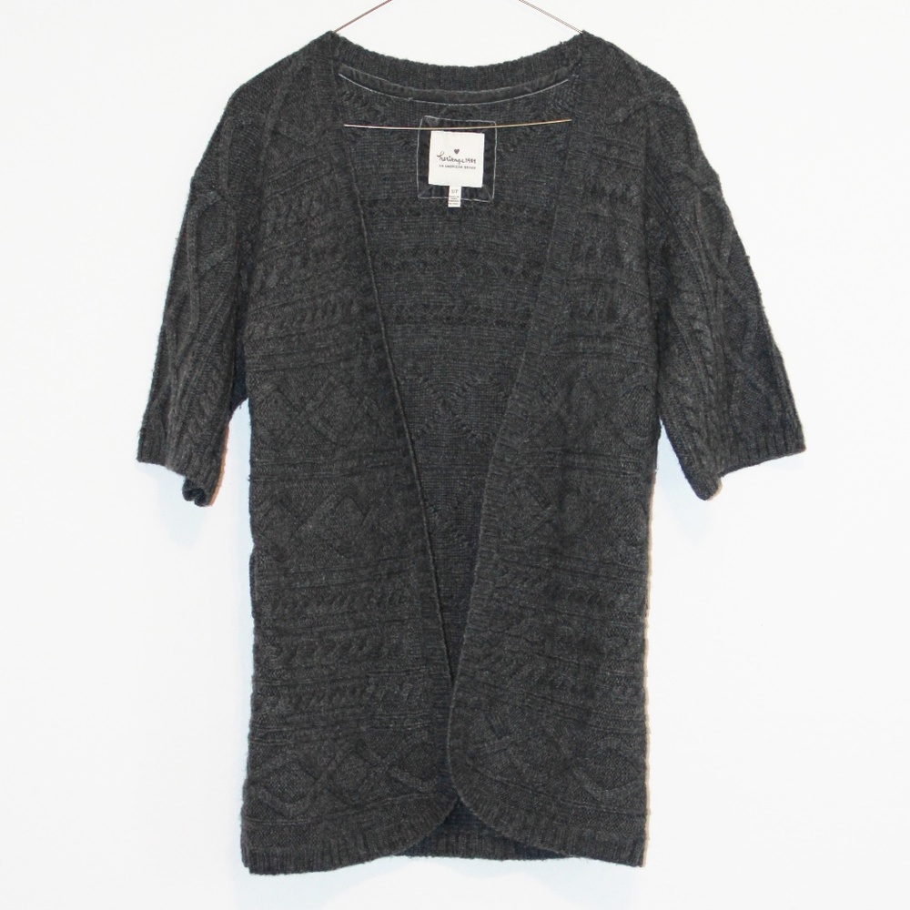 Heritage 1981 knitted short sleeve cardigan
